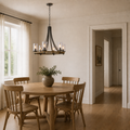 Scale | the chandelier beside an open doorway for true size reference