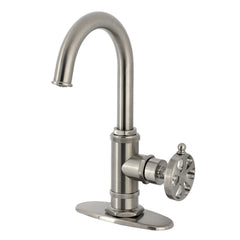Bar Faucet, Belknap, Single-Handle, 1-Hole Deck Mount, Brushed Nickel
