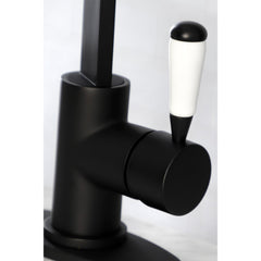 Bar Faucet, Paris, One-Handle Deck Mount in Matte Black