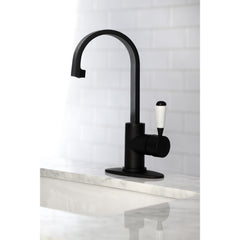 Bar Faucet, Paris, One-Handle Deck Mount in Matte Black