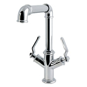 Bar Faucet, Whitaker, Two-Handle Deck Mount in Polished Chrome