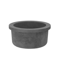 Bar Sink, Malibu NativeStone, Round, Dual Mount, Concrete, Slate