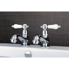 Basin Tap Faucet, Bel-Air, Two-Handle Deck Mount in Polished Chrome