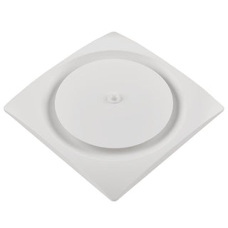 Bathroom Fan, 110 CFM, Humidity Sensor, 5 Speeds, White