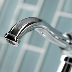 Bathroom Faucet, Belknap, One-Handle with Push Pop-Up Drain in Polished Chrome