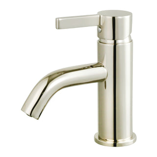 Bathroom Faucet, Continental, Single-Hole One-Handle in Polished Nickel