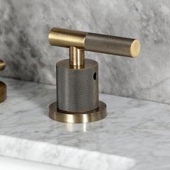 Bathroom Faucet, Convergent, Two-Handle, Widespread, Antique Brass