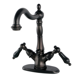 Bathroom Faucet, Duchess, Two-Handle, Centerset, Brass, Oil Rubbed Bronze