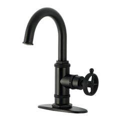 Bathroom Faucet, Levante, One-Handle 1-Hole with Pop-Up Drain in Matte Black