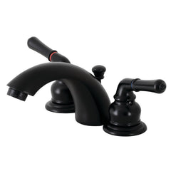 Bathroom Faucet, Magellan, Two-Handle 3-Hole in Matte Black