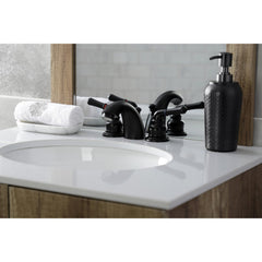 Bathroom Faucet, Magellan, Two-Handle 3-Hole in Matte Black