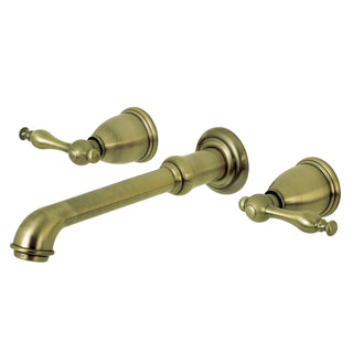 Bathroom Faucet, Naples, Two-Handle, 3-Hole, Brass, Vintage Brass