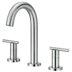 Bathroom Faucet, Parma, Widespread, 2-Handle, Brushed Nickel