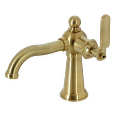 Bathroom Faucet, Tulare, One-Handle 1-Hole in Brushed Brass