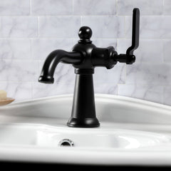 Bathroom Faucet, Tulare, One-Handle 1-Hole in Matte Black