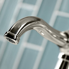Bathroom Faucet, Tulare, One-Handle 1-Hole in Polished Nickel