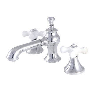 Bathroom Faucet, Tulare, Two-Handle Widespread in Polished Chrome