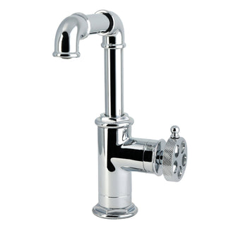 Bathroom Faucet, Wendell, One-Handle with Push Pop-Up Drain in Polished Chrome