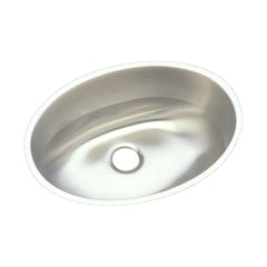 Bathroom Sink, Asana, Undermount, Single Bowl, Oval, Stainless Steel