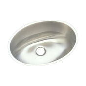 Bathroom Sink, Asana, Undermount, Single Bowl, Oval, Stainless Steel