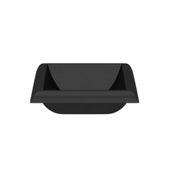 Bathroom Sink, NativeStone, Rectangular, Drop-In, Concrete, Charcoal