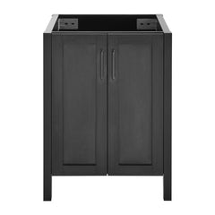 Bathroom Vanity Cabinet, Avallon, Freestanding in Matte Black