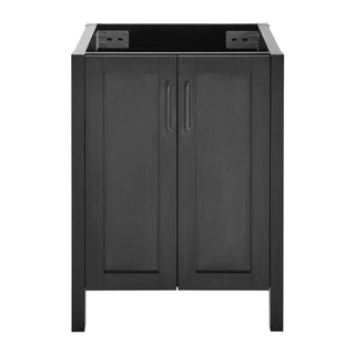 Bathroom Vanity Cabinet, Avallon, Freestanding in Matte Black