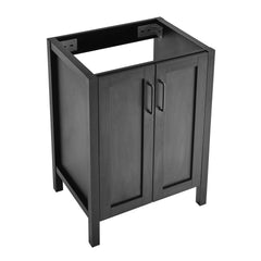 Bathroom Vanity Cabinet, Avallon, Freestanding in Matte Black