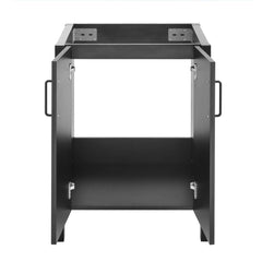 Bathroom Vanity Cabinet, Avallon, Freestanding in Matte Black