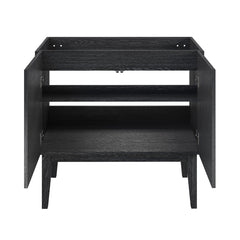 Bathroom Vanity Cabinet, Bosse, Freestanding, 36 Inch, Without Top