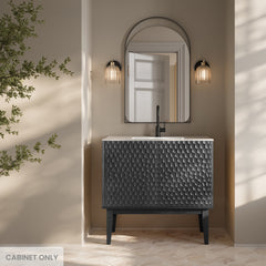 Bathroom Vanity Cabinet, Bosse, Freestanding, 36 Inch, Without Top