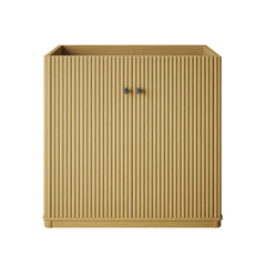 Bathroom Vanity Cabinet, Lafayette, 36 Inch Freestanding in Natural Oak