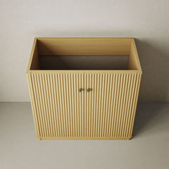 Bathroom Vanity Cabinet, Lafayette, 36 Inch Freestanding in Natural Oak