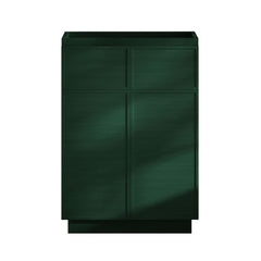 Bathroom Vanity Cabinet, St. Tropez, 24-Inch Freestanding in Green Oak