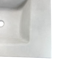 Bathroom Vanity Top, KonKrete, Single Sink, Concrete, 31 In, Gray