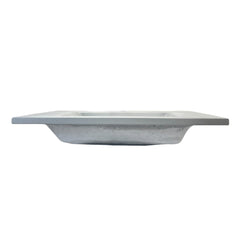Bathroom Vanity Top, KonKrete, Single Sink, Concrete, 31 In, Gray
