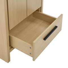 Bathroom Vanity, Virage, 24 In with 3-Hole Ceramic Sink Top in Brown Oak