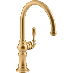 Kohler Artifacts Single-Hole Kitchen Faucet with Swing Spout, Arc Spout Design | product photo