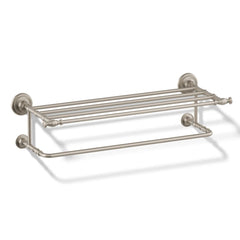 Kohler Artifacts Hotelier Wall Shelf in Vibrant Brushed Nickel | product photo