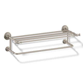 Artifacts Hotelier Wall Shelf in Vibrant Brushed Nickel