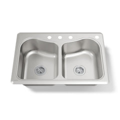 Staccato 33" L x 22" W Drop-In Kitchen Sink | product photo