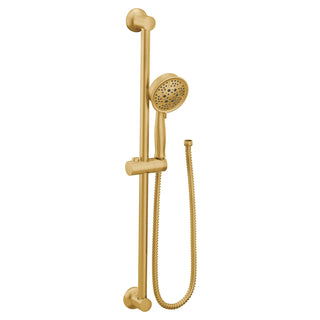 Multi Function Handheld Shower Head in Brushed Gold