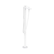 Finoris Freestanding Tub Filler Trim with 1.75 GPM Handshower in Matte White