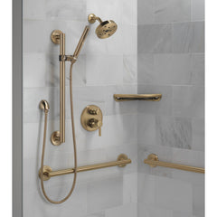 Trinsic 14 Series 3-Setting Shower Handle Diverter Trim Kit, Integrated Diverter Valve Trim Kit in Champagne Bronze | product photo