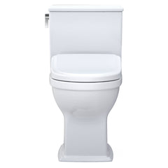 WASHLET 1.28 GPF S7A Auto Flush Elongated Floor Mounted Two-Piece Toilet (Seat Included) in Cotton | product photo
