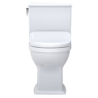 WASHLET 1.28 GPF S7A Auto Flush Elongated Floor Mounted Two-Piece Toilet (Seat Included) in Cotton