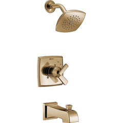 Ashlyn Complete Shower System Trim Kit in Champagne Bronze | product photo