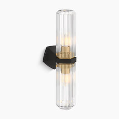 Kohler Occasion 2 - Light Armed Sconce in Gold/Matte Black | product photo