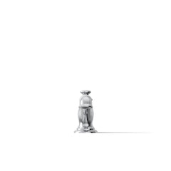 Kohler Artifacts Deck Mounted Roman Tub Faucet Spout with Flare Design in Polished Chrome | product photo