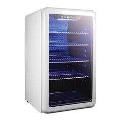 Beverage Cooler, 3.4 Cu. Ft., 20 Can, Glass Door, Compressor
